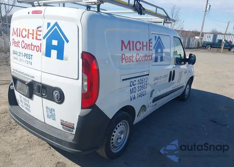 2019 Ram Promaster City Tradesman z USA, uszkodzony, nr VIN ZFBHRFAB7K6N79180